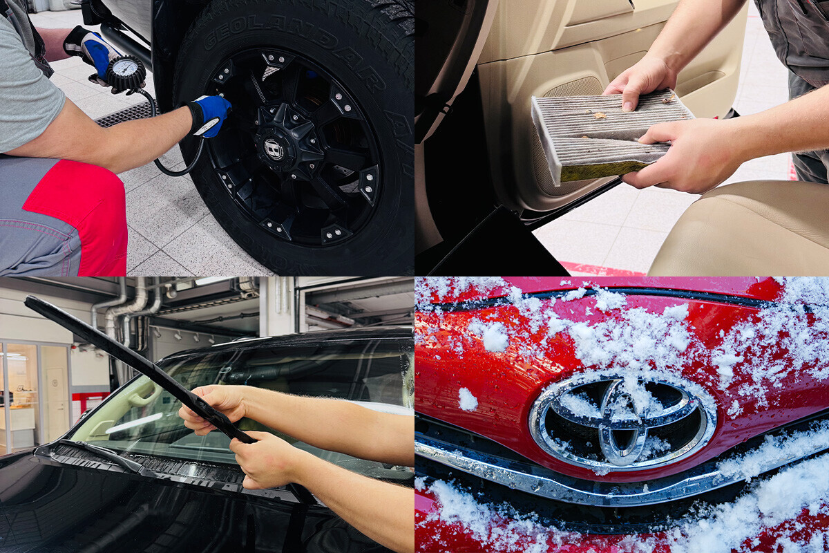 Зимняя проверка автомобиля в Elke