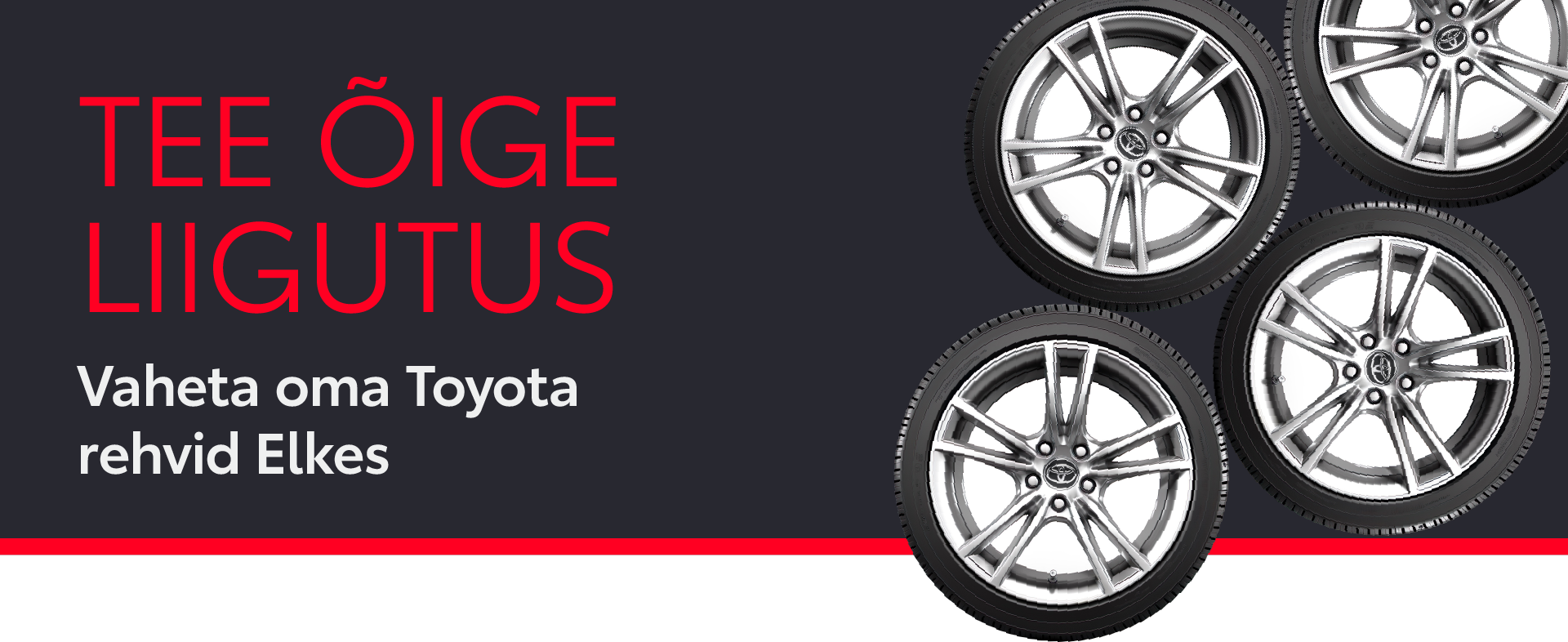 Vaheta oma Toyota rehvid Elkes
