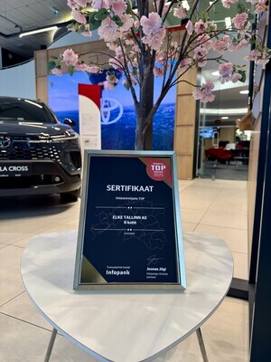 Elke pälvis II koha automüüjate TOPis Kaubanduse Aastakongressil 2025