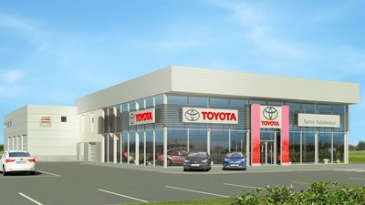 В центре Toyota, который будет построен в Нарве, ELKE Grupp планирует создать 25 новых рабочих мест