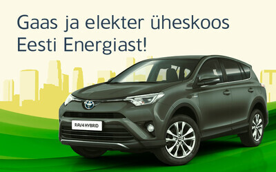 Energialepinguga otse Toyota hübriidmaasturi rooli