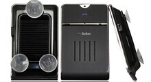 Handsfree Bluetooth esiklaasile Blue Solar
