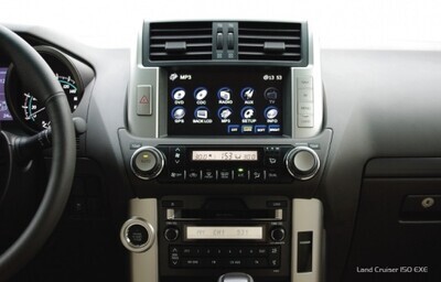 Navigatsiooniseade Toyota GO, Lääne-Euroopa, touch2 ekraaniga autole