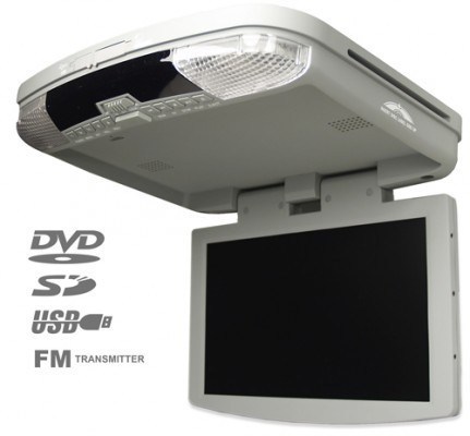 Потолочный монитор со считывающим устройством DVD/SD/USB