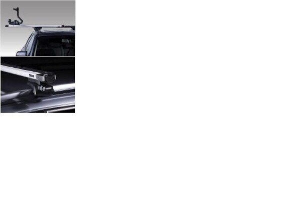 Katuseraamid Thule liugtoruga sedaankerega autole