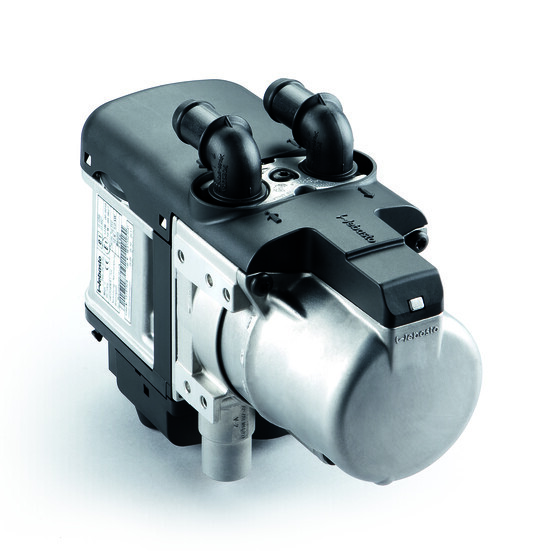 Webasto Thermotop EVO4 bensiin. Hübriid vajab aku lisalaadimist. Ei sobi kasutamiseks koos ultrahelianduritega alarmiga, või iga kord enne kasutamist andurid välja lülitada. Vali juurde ka juhtseade