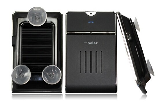 Handsfree Bluetooth esiklaasile Blue Solar