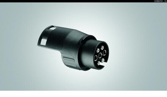 Adapter konksu pistikule 7 klemmi (auto) -> 13 klemmi (haagis)