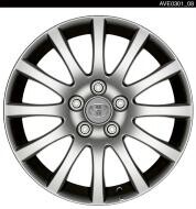 Valuvelg 17" Adeona. Väga hea hind !, rehvirõhuanduritega