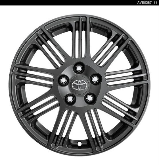 Valuveljed 18" Toyota Pitlane II tumehall, rehvirõhuanduritega