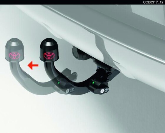 Veokonks Toyota, horisontaalselt eemaldatav, HB, ei sobi hübriidile.