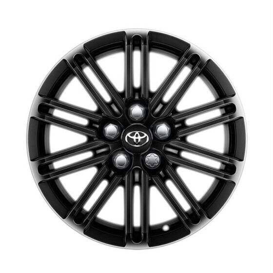 Valuveljed 15&quot; Toyota 10 topelt kodarat, must. Rehvirõhuanduritega