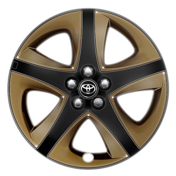 Velje katted 17&quot; Toyota originaal velgedele. Must, sinine või pronks