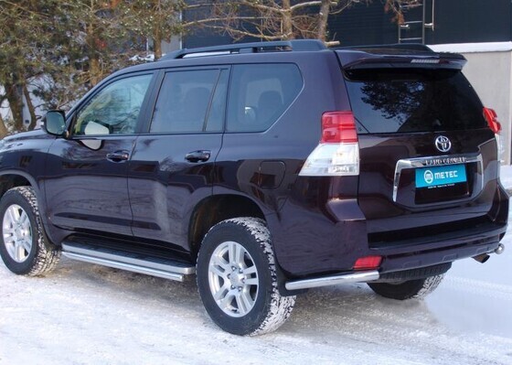 Задние угловые трубы Metec