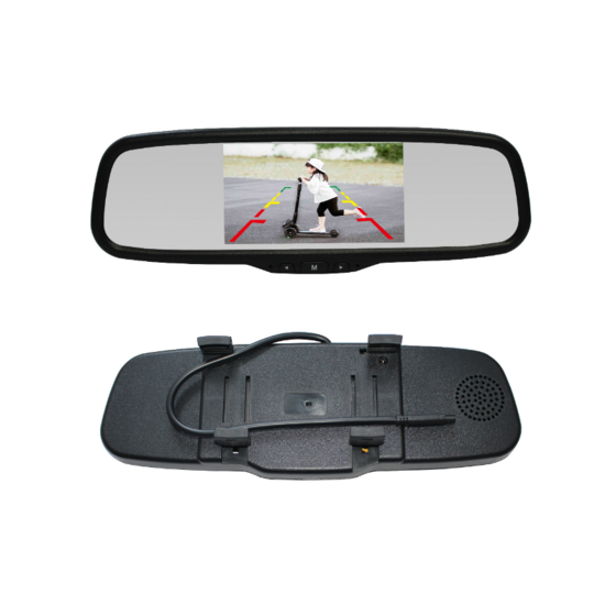 Tagurduskaamera, pildiga 5&quot; peegliekraanile