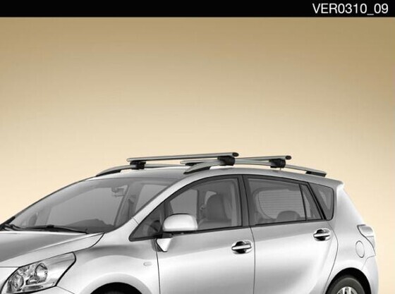 Рамы на крышу на продольных рельсах, Toyota