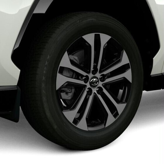 Valuveljed 18" Toyota must freesitud kodaraga. Rehvirõhuanduritega.