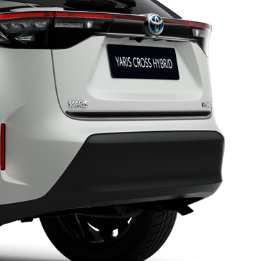 Iluliist tagaluugile, must 21BK29 Piano Black. AWD embleem tuleb eemaldada