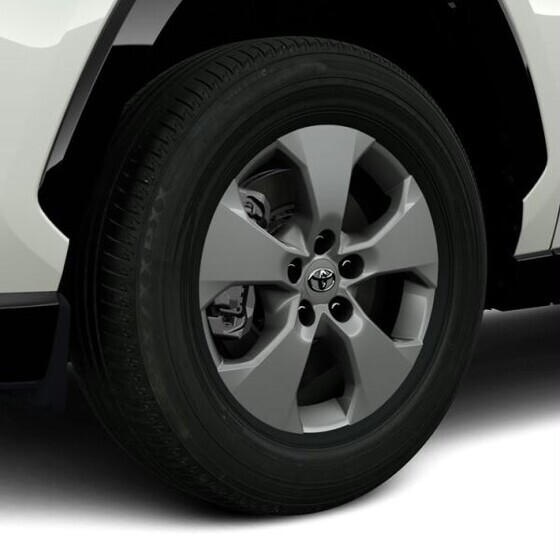 Kampaania. Talverattad 17&quot; naast. Toyota velg hõbe + 225/65R17 GoodYear UG Arctic2 SUV