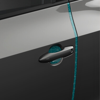 Ukse serva kaitsekile, 4-le uksele