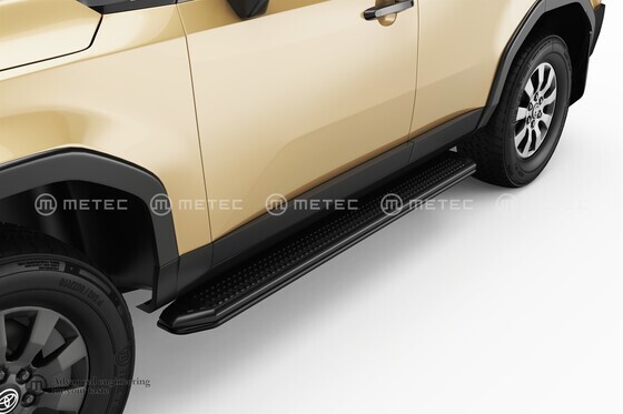 Astmelaua ääretorud, 25 mm, must Metec