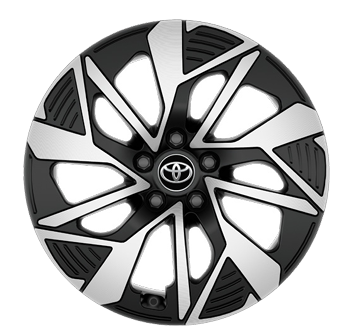 Talverattad, 235/60R18 Goodyear UltraGrip Arctic2 SUV naastrehv, PW457-42009-MB must ja lihvitud valuvelg