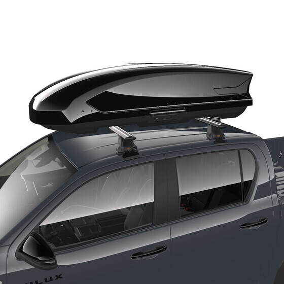 Katuseboks, Toyota Roof Box L, 479L, must