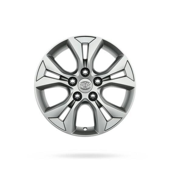 Valuveljed 16", 5 double spokes, hõbedane