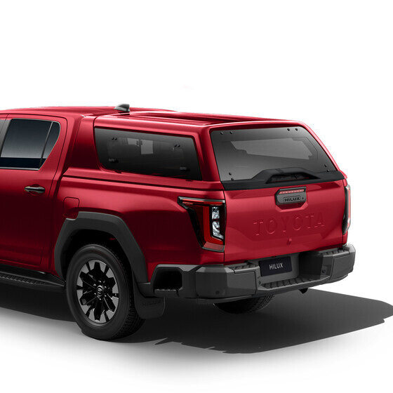 Veosekasti katus, küljeakendega, 3T6 Crimson Spark Red Metallic, koos tagaluugi kesklukustusega